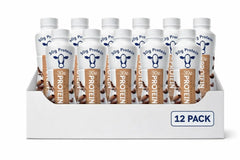 High Protein Chocolate Nutrition Shake - 30g Protein Per Botle |12 Pack (11.5 Fl Oz) Only 2g Sugar &150 Calories| Enriched With 8 Naturally Occouring Vitamins &Minerals | Ready-to-Drink Meal Replacement BY MAJUU CONNECT