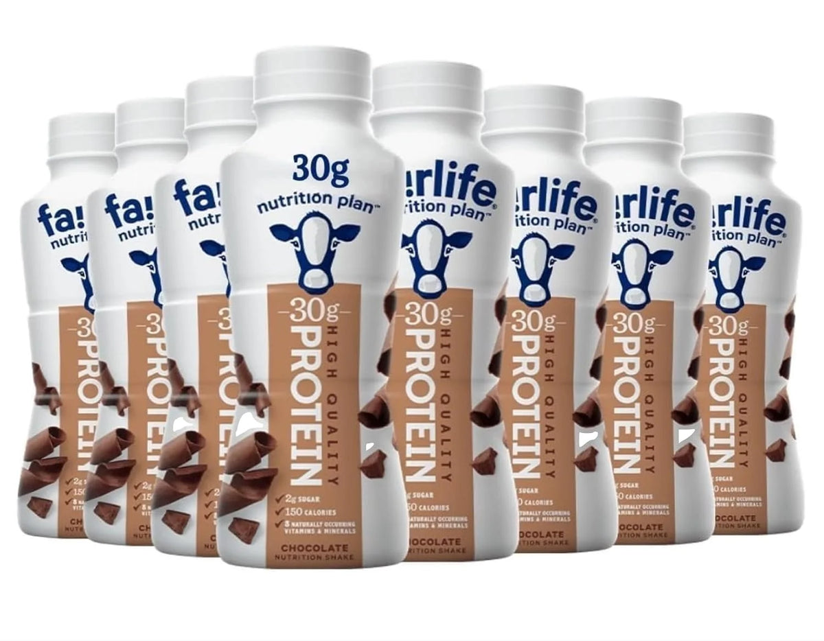 FairIife Nutrition, Chocolate High Protein Shake, 30g Protein,