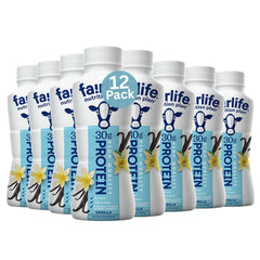 FairIife Nutrition Plan - Vanilla High Protein Shake - 30g protein (12 Pack)